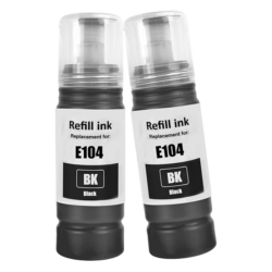Epson EcoTank 104 65 ml nero compatibile serbatoio inchiostro