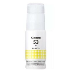 Canon GI-53 Y Serbatoio compatibile , Inchiostro DYE Giallo, 8.000 pagine, 60ml PER CANON PIXMA G550 / PIXMA G650