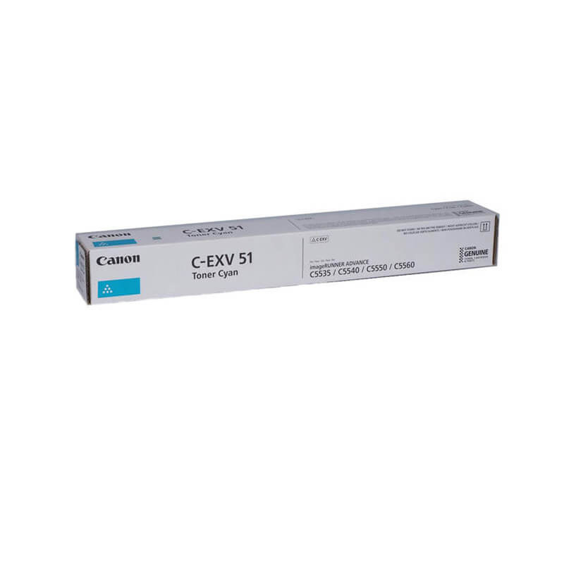 Toner Canon C-EXV51C 0482C002 ciano Originale
