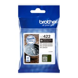 Cartuccia Brother LC422BK Nero Originale