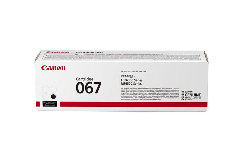 Toner Canon 067BK 5102C002 nero Originale
