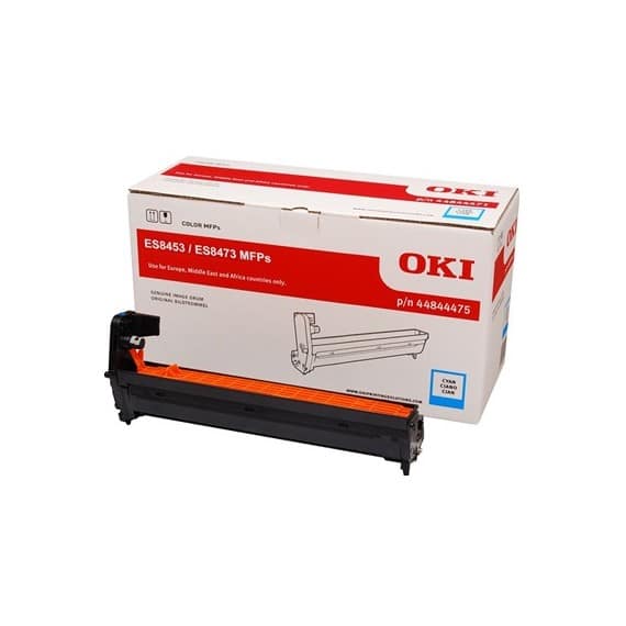 Tamburo Oki 44844475 ciano Originale
