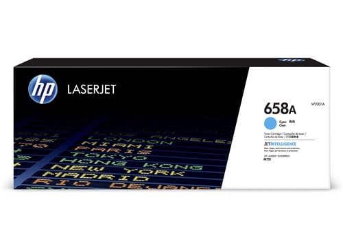 Toner HP 658A (W2001A) Ciano Originale