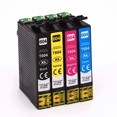 Kit Composto da 4 cartucce Epson 604XLX nero + colore