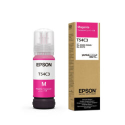 Inchiostro originale Magenta per Epson SURELABSL-D500 - C13T54C320 #T54C3 - Contenuto 70 ml .