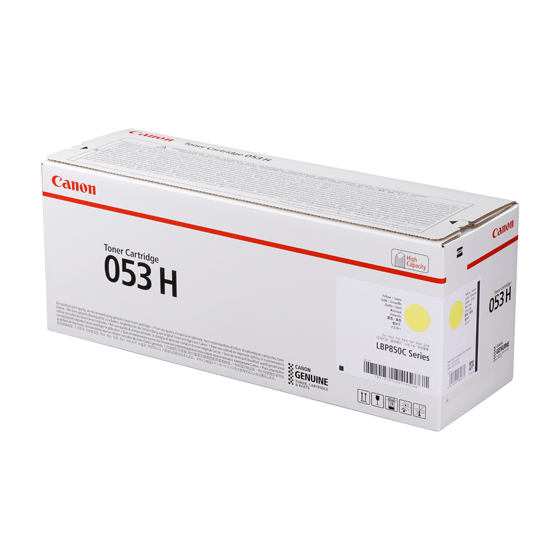 Toner Canon 053H 2191C001AA giallo Originale