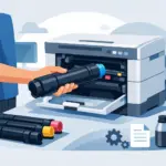 Come installare il toner nella stampante